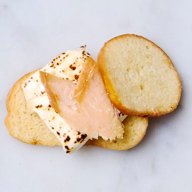 tinned fish savory s'mores