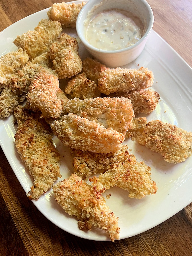 Homemade fish sticks are easy to prepare and fresher than frozen. / Gretchen McKay/The Pittsburgh Post-Gazette/TNS