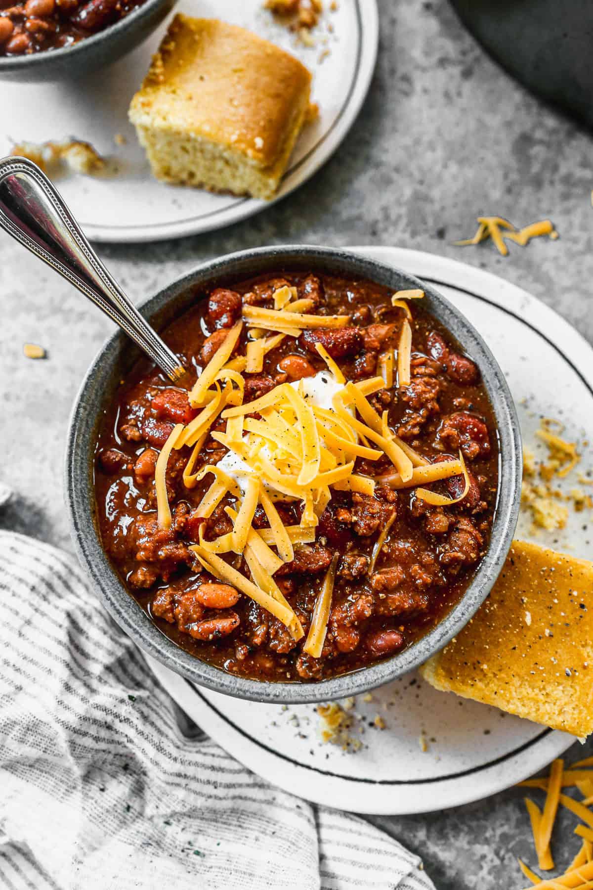 Classic Homemade Chili is a rich, hearty favorite that's perfect for a cozy night or game day gathering.
