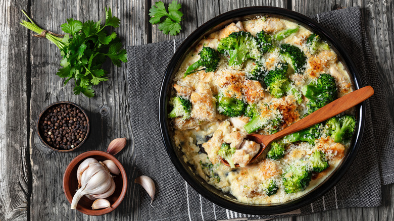 Chicken and broccoli casserole