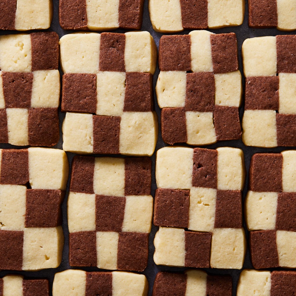 checkerboard cookies