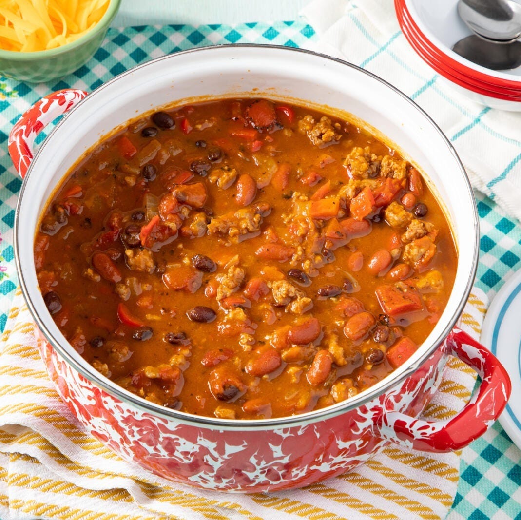 pumpkin chili with cinnamon