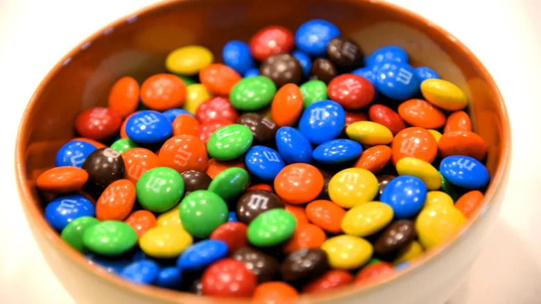 Bowl of M&Ms