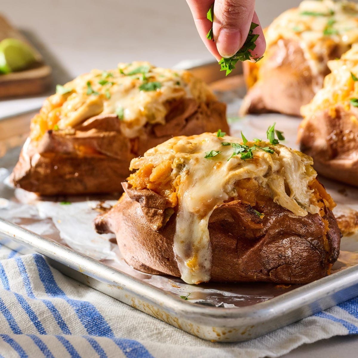 fall recipes stuffed sweet potatoes