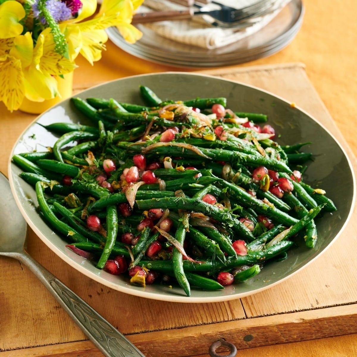fall vegetable dishes green beans