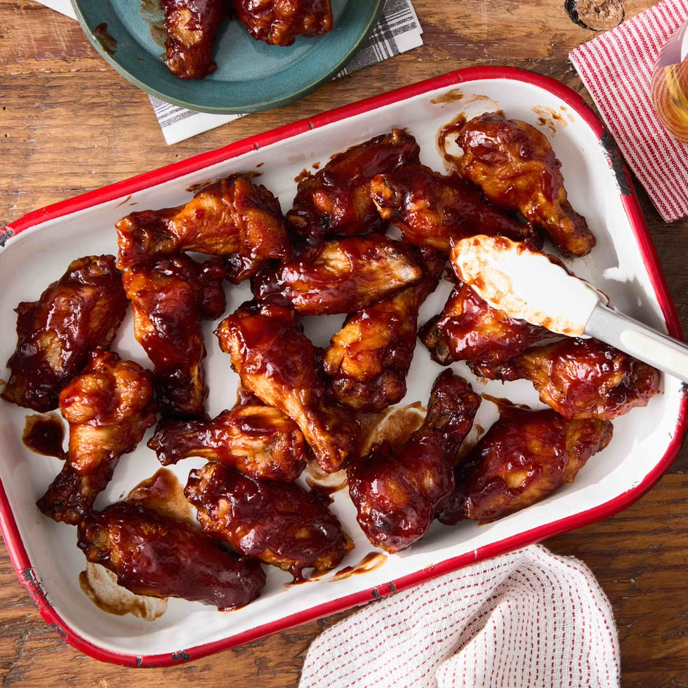best game day foods bbq chicken wings