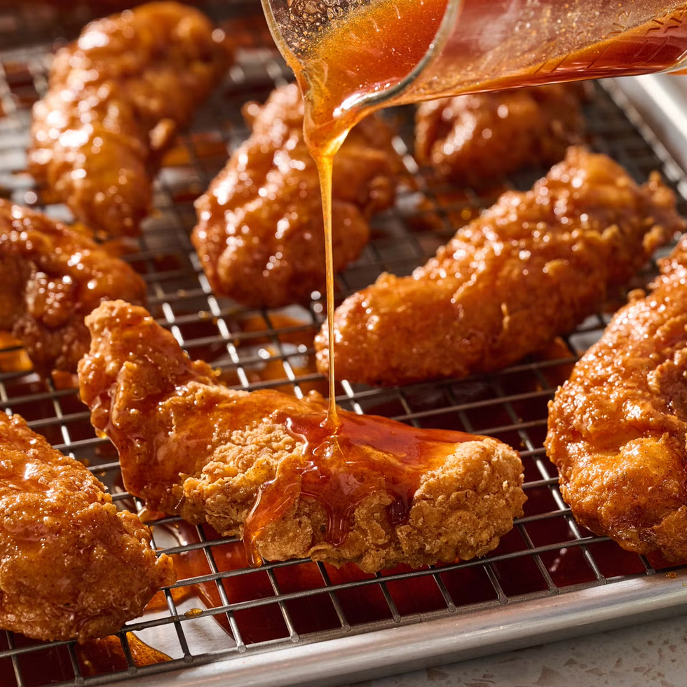 best game day foods hot honey chicken