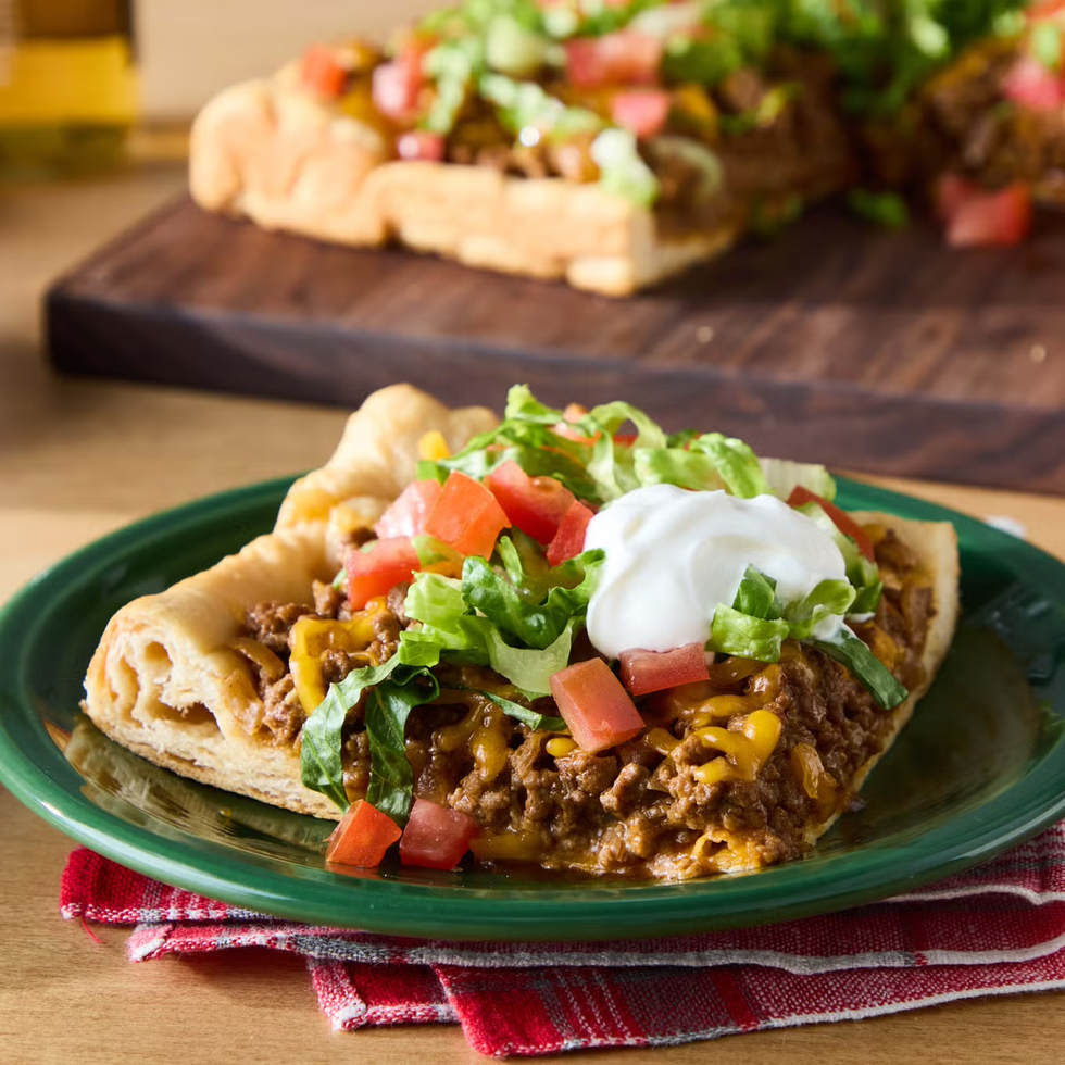 best game day foods taco pie
