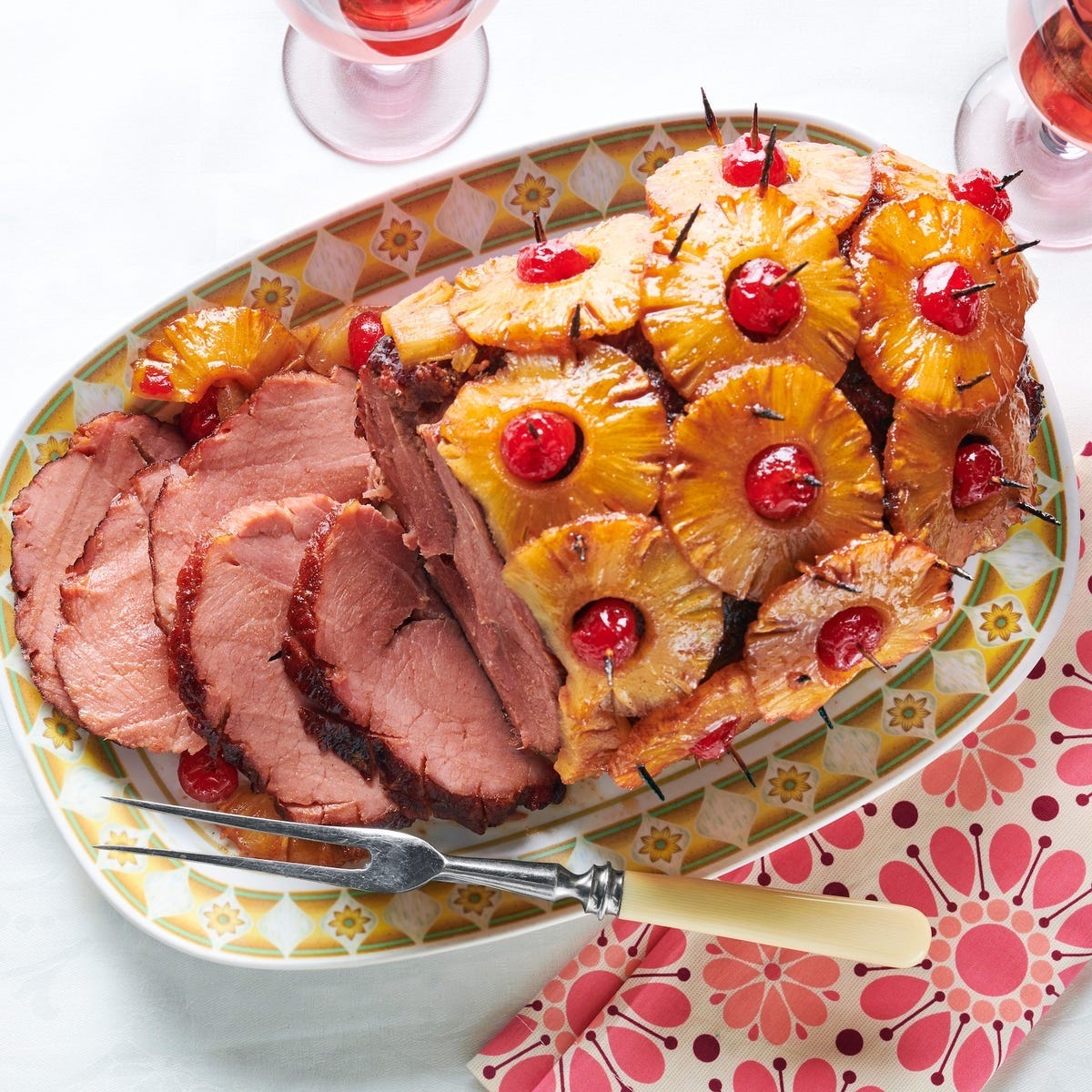 grandma recipe ham with cherry pineapple glaze grandma recipe ham with cherry pineapple glaze