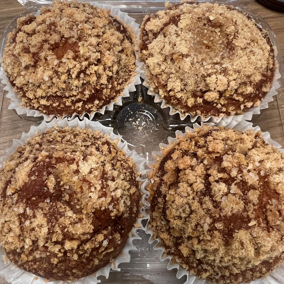 pumpkin streusel muffins