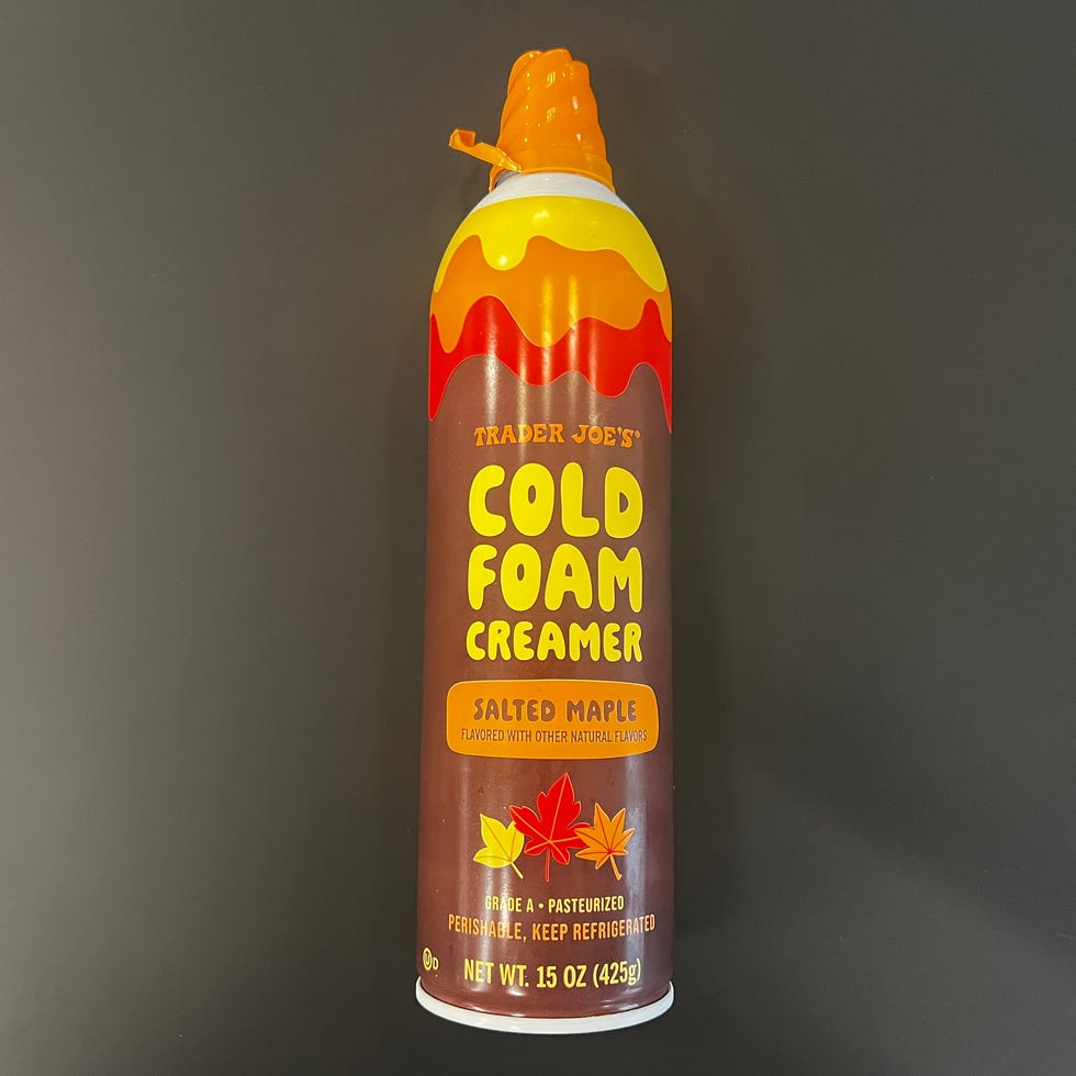 salted maple cold foam creamer