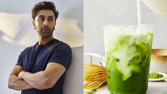 Ranbir Kapoor starts his day with matcha Ranbir Kapoor starts his day with matcha