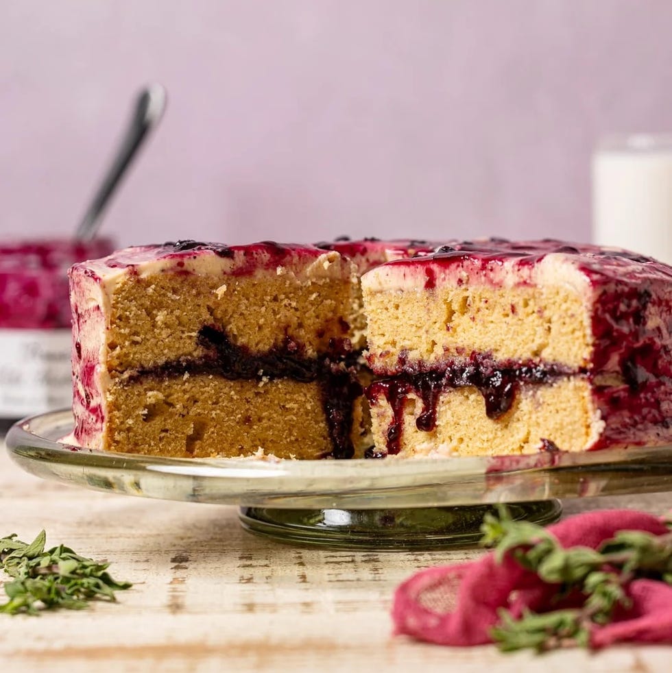 peanut butter jelly recipes cake