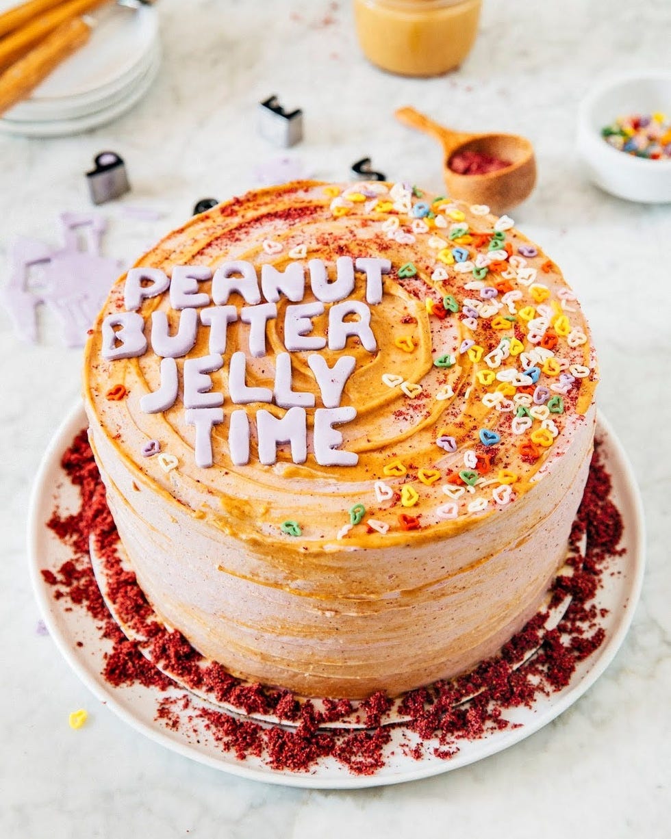 peanut butter jelly recipes layer cake