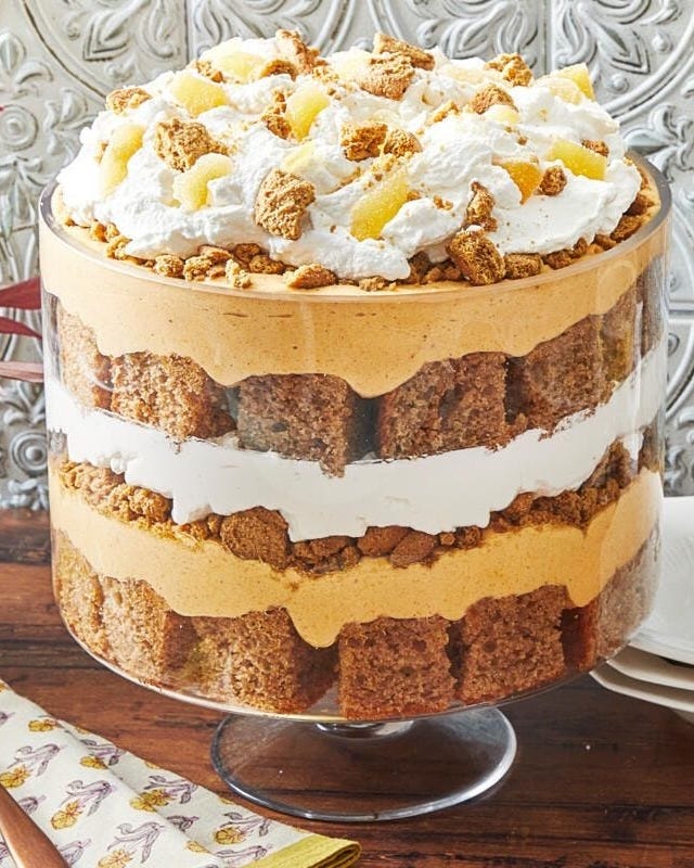 pumpkin spice recipes pumpkin spice recipes trifle
