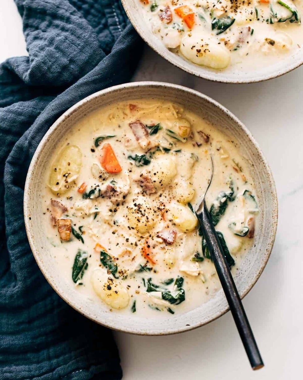 slow cooker chicken gnocchi soup slow cooker chicken gnocchi soup