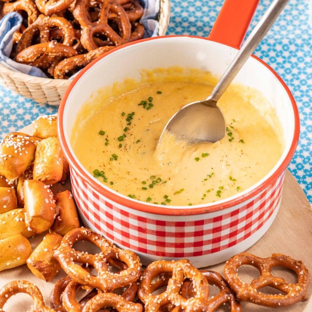 beer cheese crock pot dip