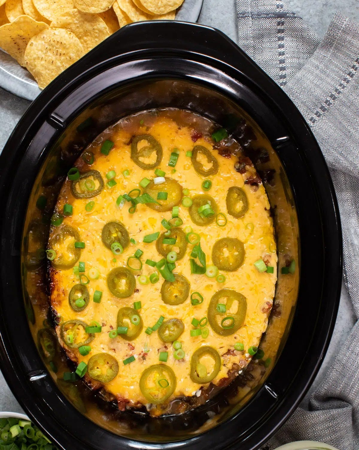 7 layer crock pot dip