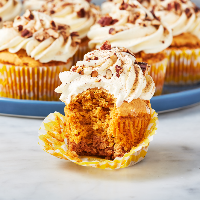 sweet potato pie cupcakes