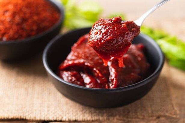 Korean gochujang (red chili paste)