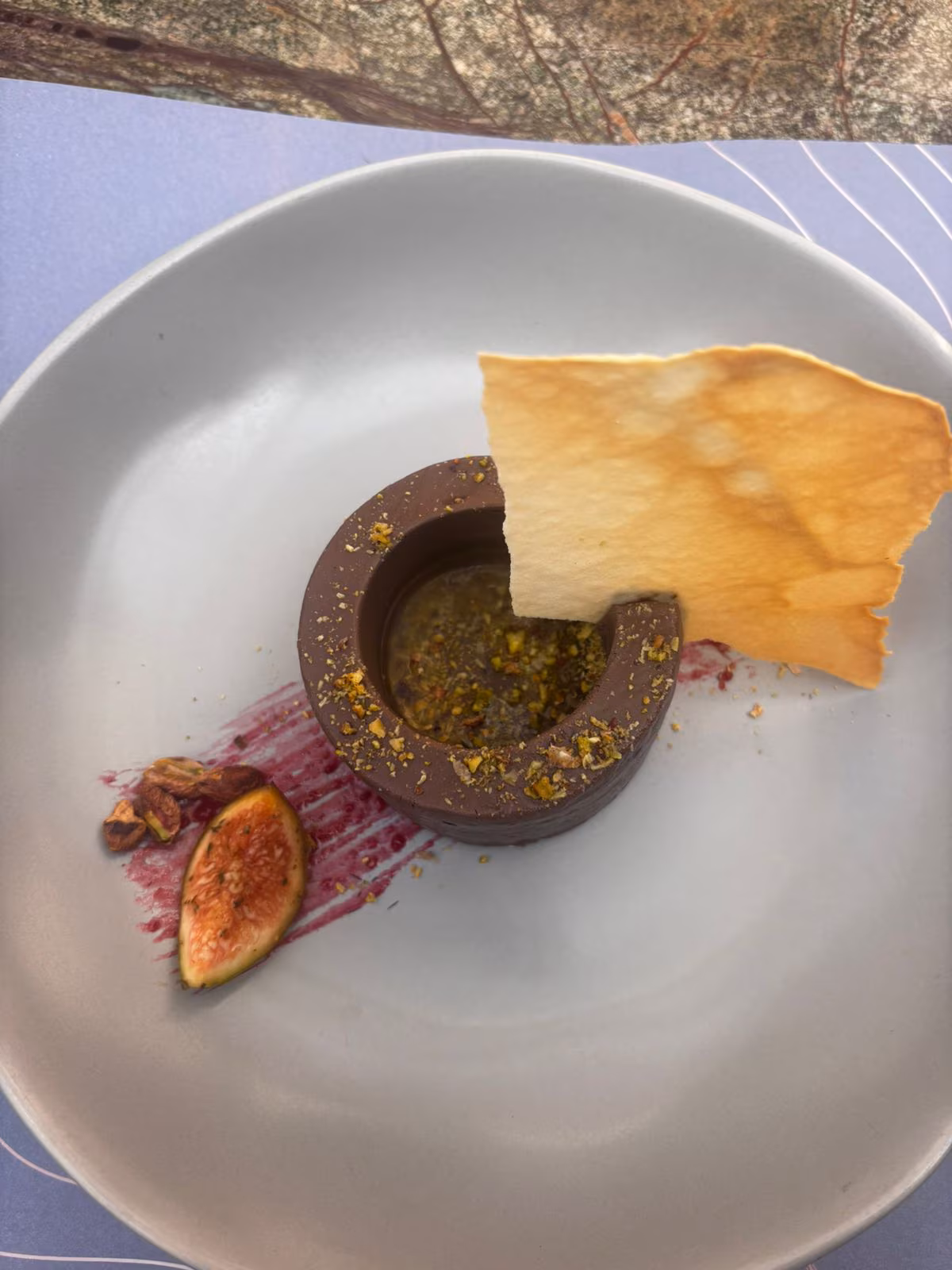Vegan dark chocolate mousse has rich, evocative flavours. (Picture credit: Shreyas Bhat)