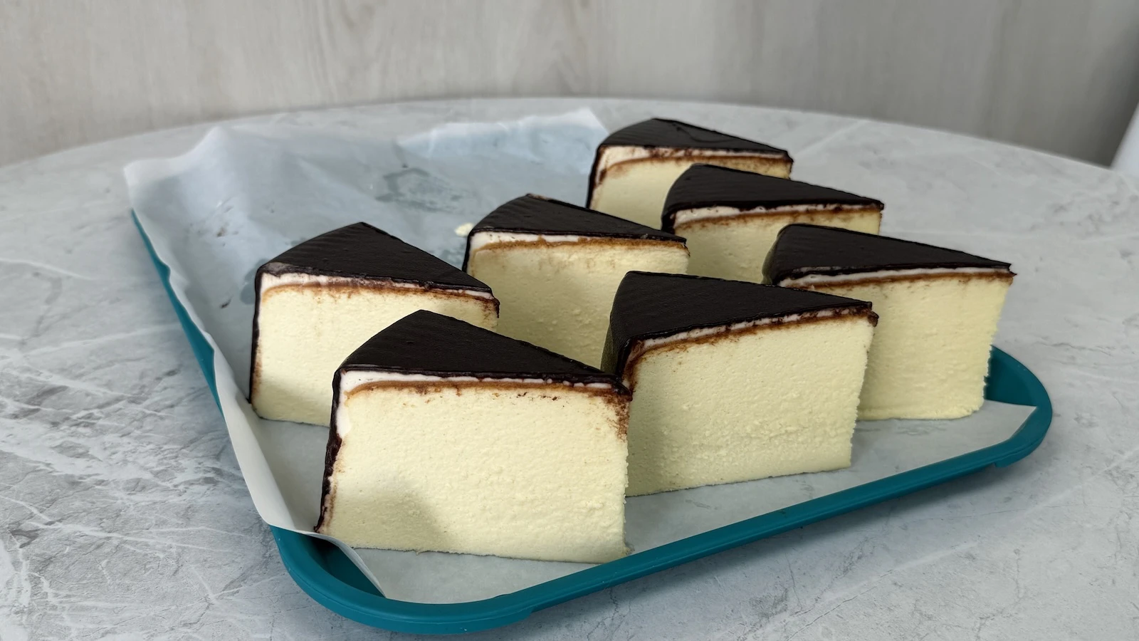 cheesecake with dark chocolate