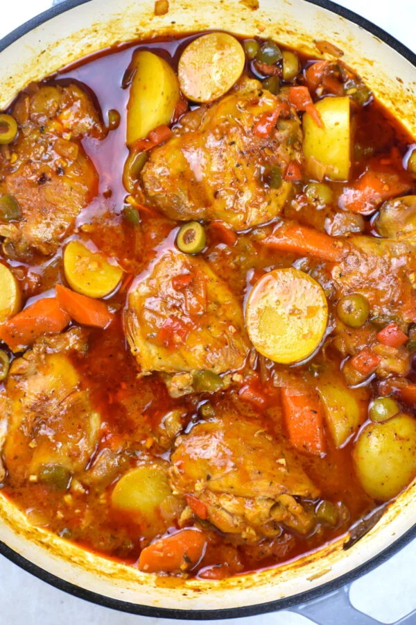 cuban chicken stew