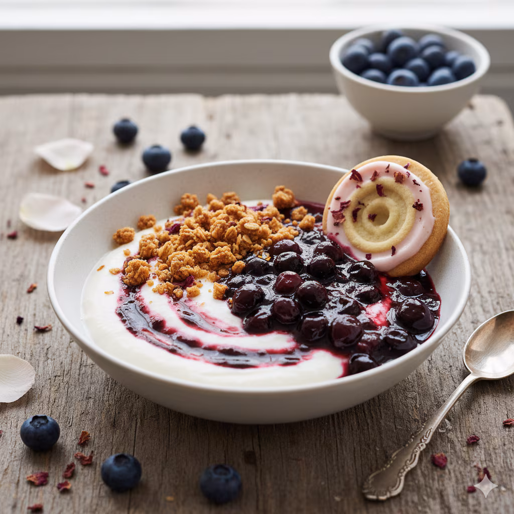 Add the tarty flavours of blueberry to coconut in this pudding!(Picture credit: Generated by Gemini for visual reference)