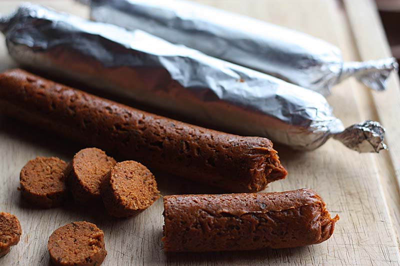 Vegan Chorizo Sausages